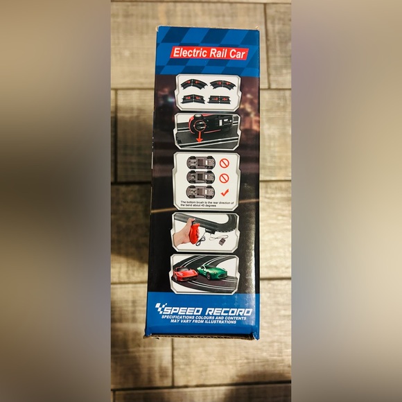 Electric Rail Car Race Track Set NIB - Picture 6 of 8